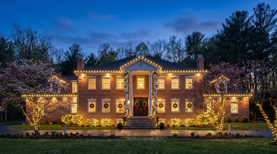 Holiday lights and decorations design