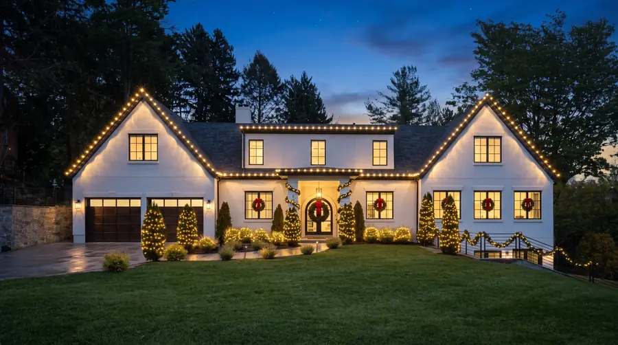 Holiday lights and decorations design